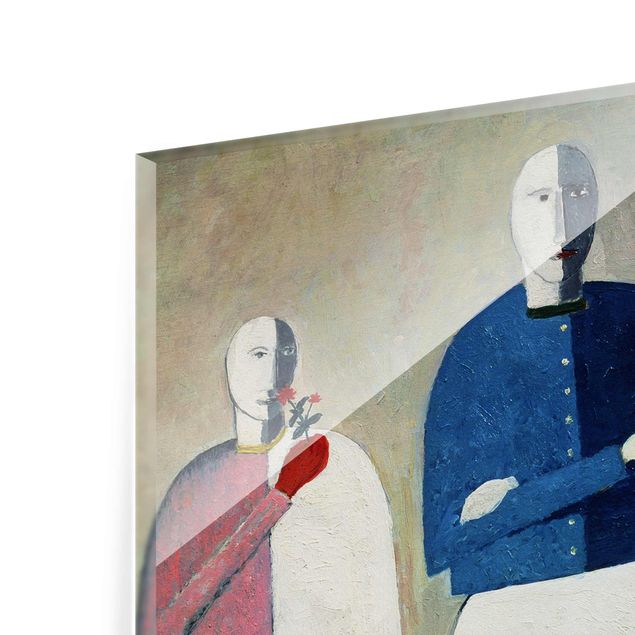 Wandbilder Kunstdruck Kasimir Malewitsch - Drei Mädchen