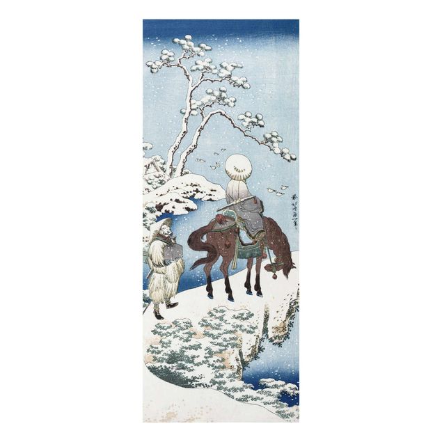 Wandbilder Katsushika Hokusai - Der chinesische Dichter