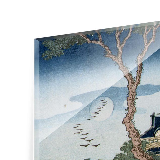 Kunstdrucke Katsushika Hokusai - Bauernfamilie schlägt Wäsche