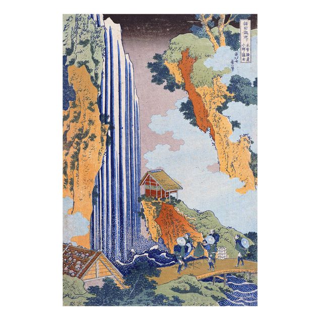 Wandbilder Katsushika Hokusai - Ono Wasserfall
