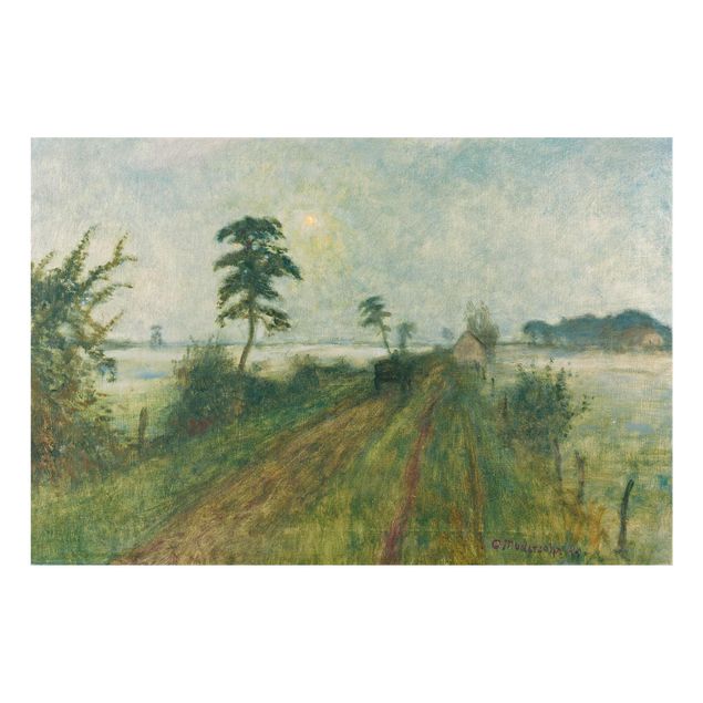 Otto Modersohn Gemälde Otto Modersohn - Abendstimmung im Moor