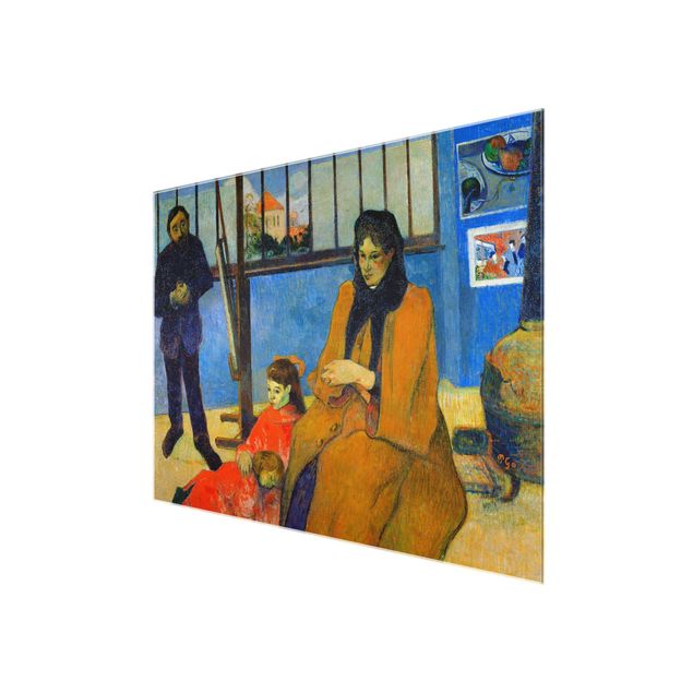 Glasbilder Paul Gauguin - Familie Schuffenecker