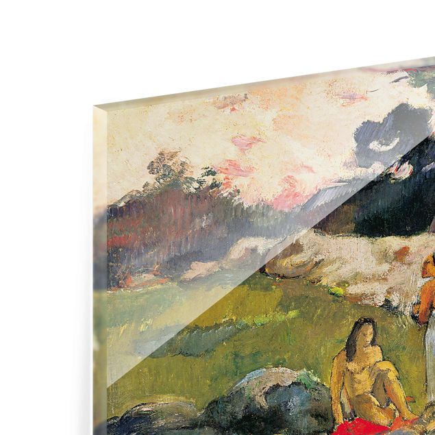 Schöne Wandbilder Paul Gauguin - Flussufer
