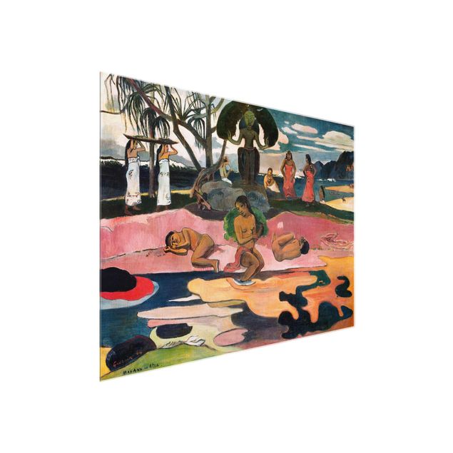 XXL Glasbilder Paul Gauguin - Gottestag