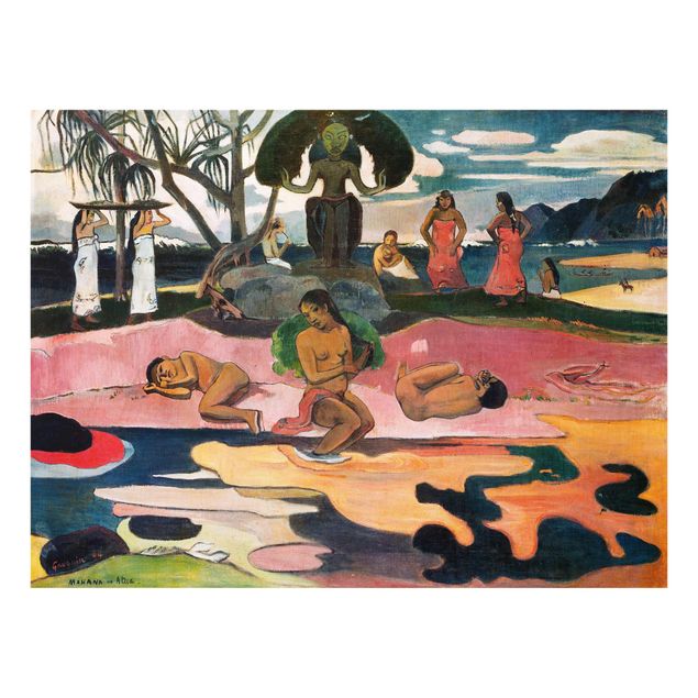 Glasbild Natur Paul Gauguin - Gottestag
