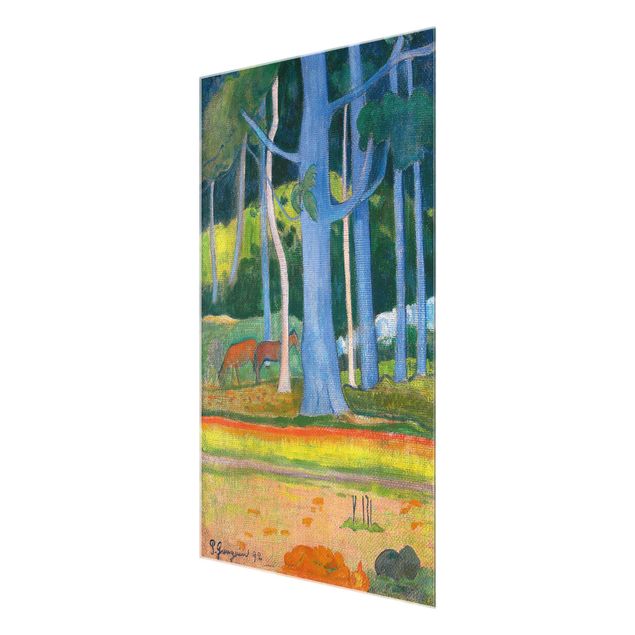 Paul Gauguin Kunstwerke Paul Gauguin - Waldlandschaft