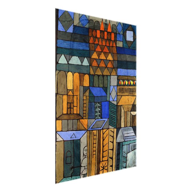 XXL Glasbilder Paul Klee - Beginnende Kühle