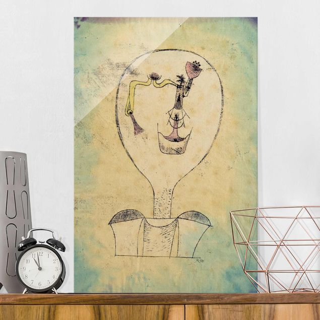 Abstrakte Kunst Paul Klee - Die Knospe