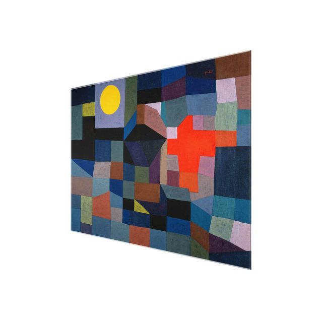 Bilder Paul Klee Paul Klee - Feuer bei Vollmond