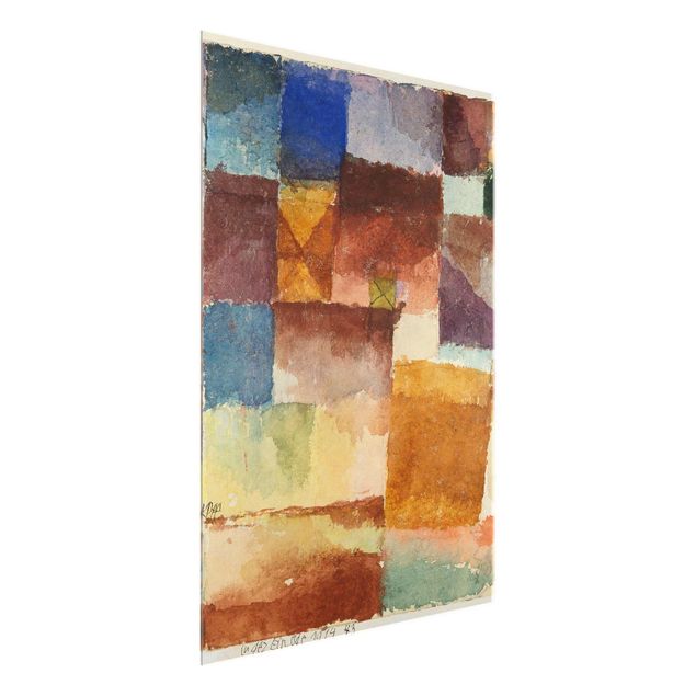 Glasbilder XXL Paul Klee - Einöde
