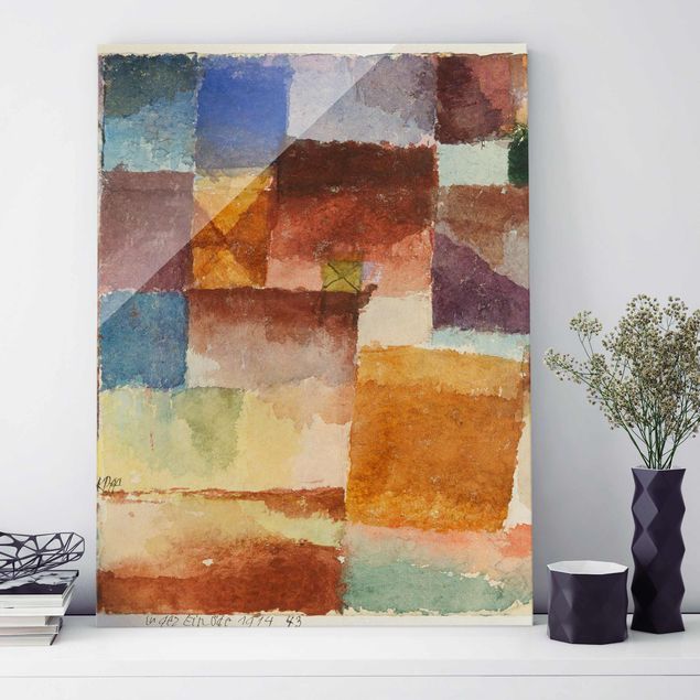 Abstrakte Bilder Paul Klee - Einöde