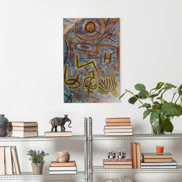 Wandbilder abstrakt Paul Klee - Katharsis