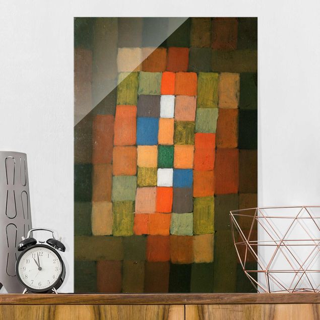 Abstrakte Bilder Paul Klee - Steigerung