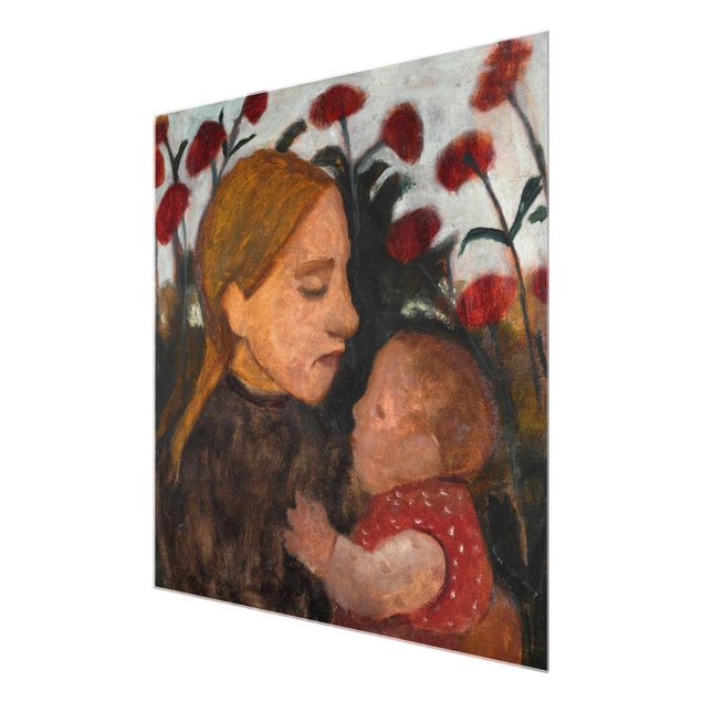 Kunstdrucke Paula Modersohn-Becker - Junge Frau mit Kind