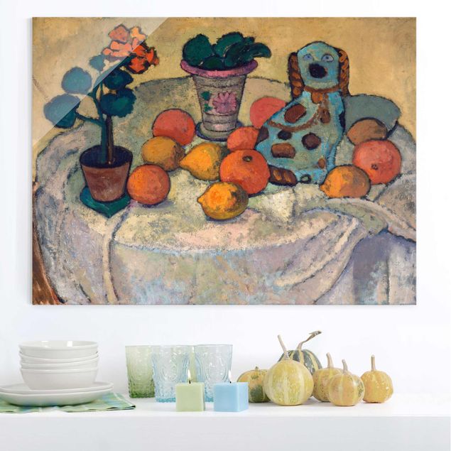 Kunstdruck Expressionismus Paula Modersohn-Becker - Stillleben mit Orangen