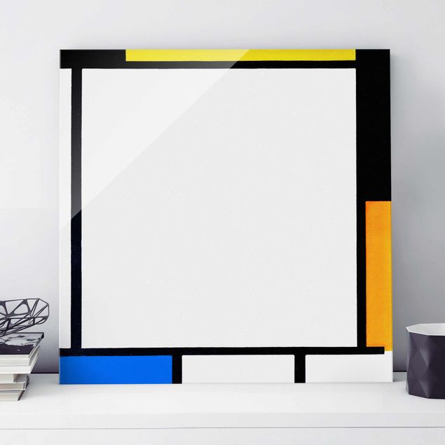 Abstrakte Bilder Piet Mondrian - Komposition II