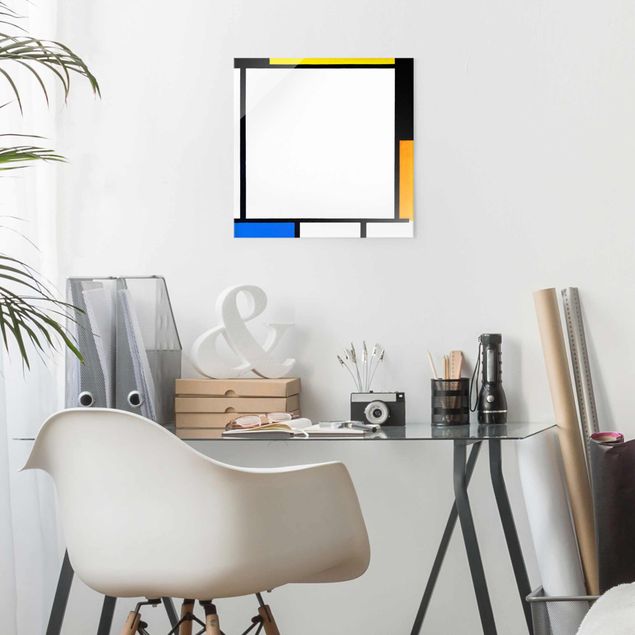 Wandbilder abstrakt Piet Mondrian - Komposition III