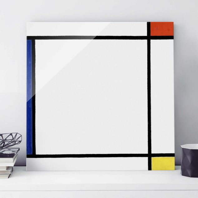 Abstrakte Kunst Bilder Piet Mondrian - Komposition III