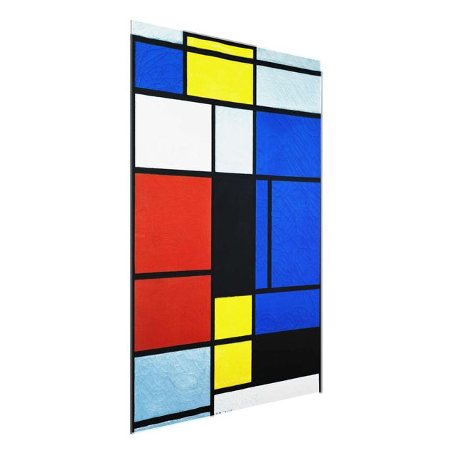 XXL Glasbilder Piet Mondrian - Tableau No. 1