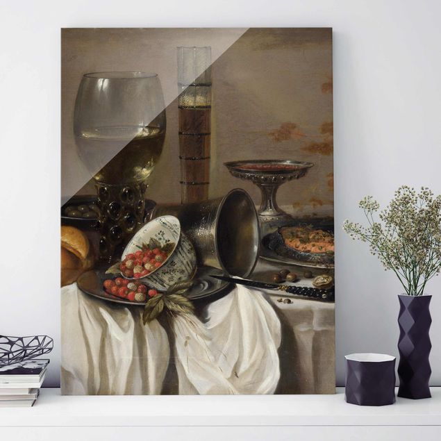 Barock Bilder Pieter Claesz - Stillleben mit Trinkgefäßen