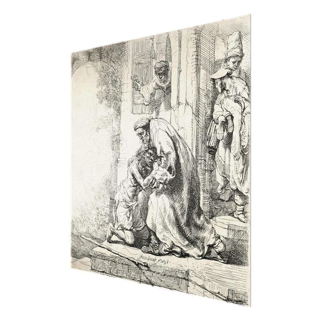 Kunstdrucke Rembrandt van Rijn - Die Rückkehr des Sohnes