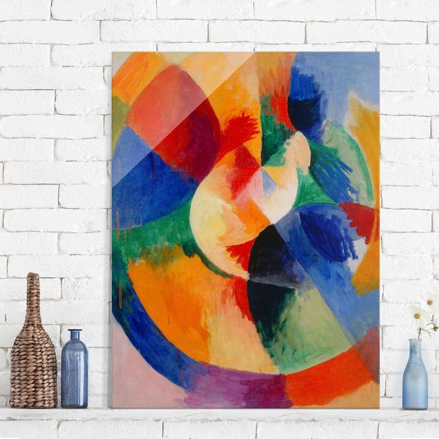 Wandbilder abstrakt Robert Delaunay - Kreisformen, Sonne