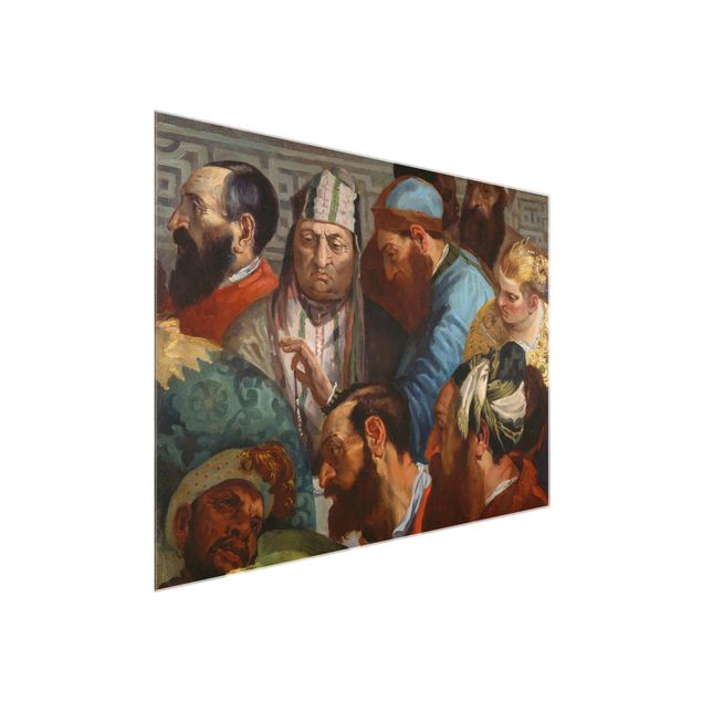 Glasbild - Kunstdruck Théodore Géricault - Hochzeit von Kanaa - Quer 4:3