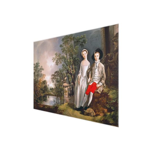 Wandbilder Kunstdruck Thomas Gainsborough - Heneage Lloyd und seine Schwester