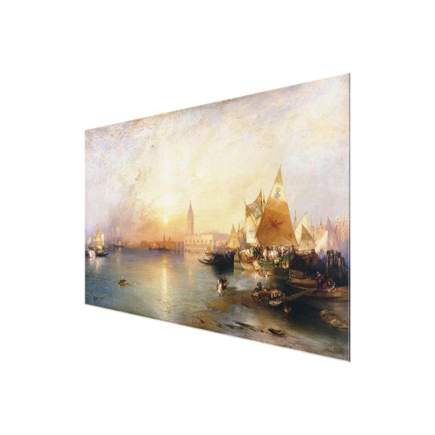 Kunstdrucke Thomas Moran - Venedig bei Sonnenuntergang