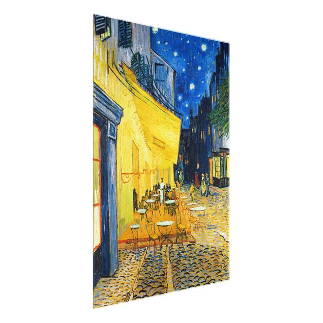 XXL Glasbilder Vincent van Gogh - Café-Terrasse in Arles
