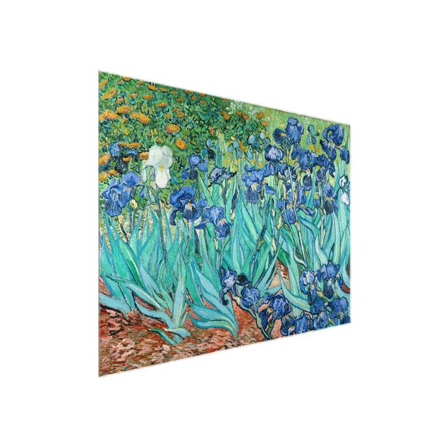 Glasbilder XXL Vincent van Gogh - Iris