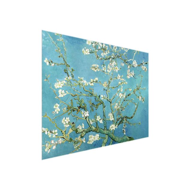 Glasbilder XXL Vincent van Gogh - Mandelblüte
