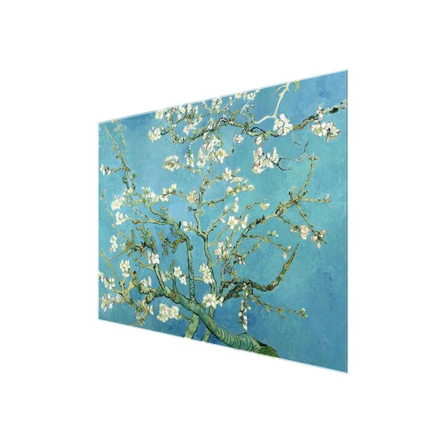 Glasbilder Natur Vincent van Gogh - Mandelblüte