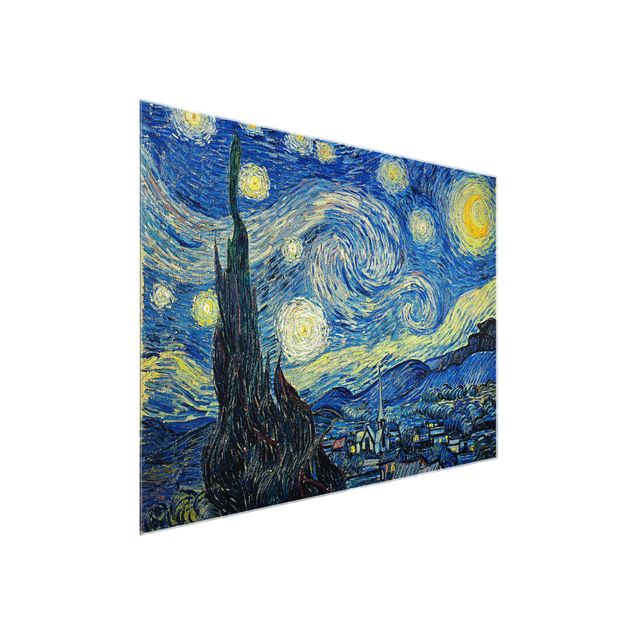 Glasbilder XXL Vincent van Gogh - Sternennacht