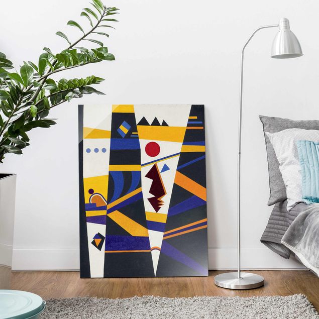 Wandbilder abstrakt Wassily Kandinsky - Bindung
