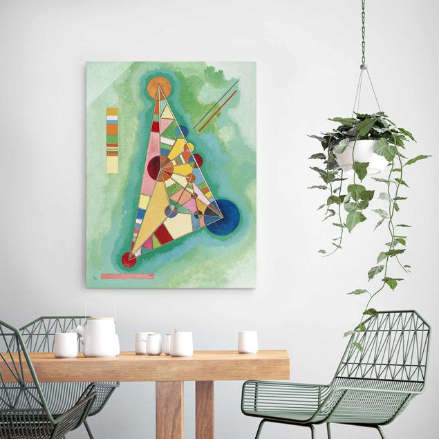 Wandbilder abstrakt Wassily Kandinsky - Dreieck