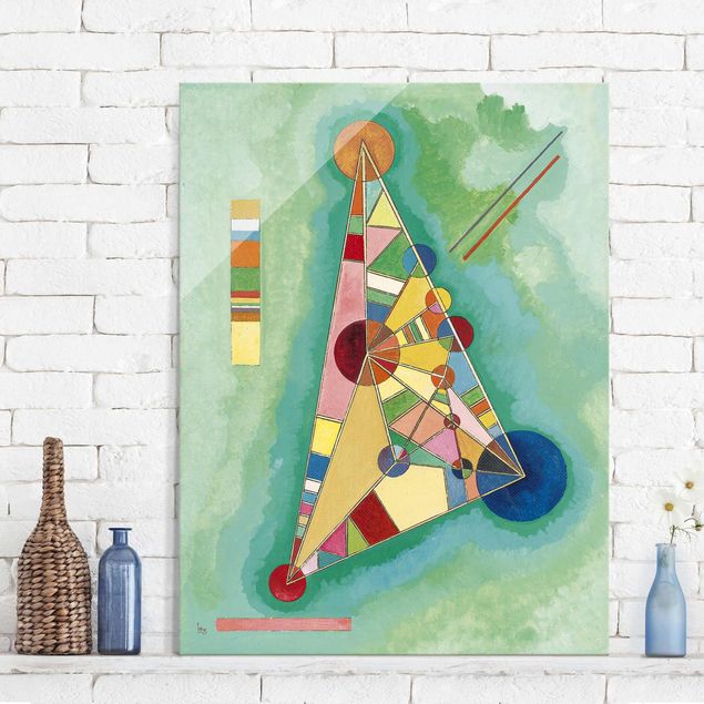Abstrakte Kunst Wassily Kandinsky - Dreieck