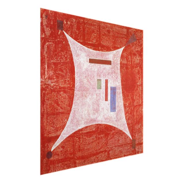 XXL Glasbilder Wassily Kandinsky - Vier Ecken