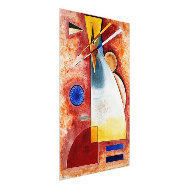 Glasbilder XXL Wassily Kandinsky - Ineinander