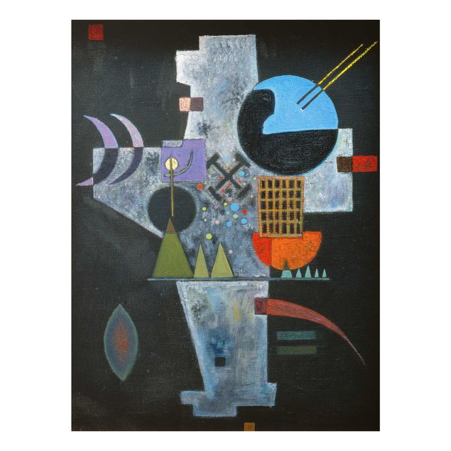 Abstrakte Glasbilder Wassily Kandinsky - Kreuzform