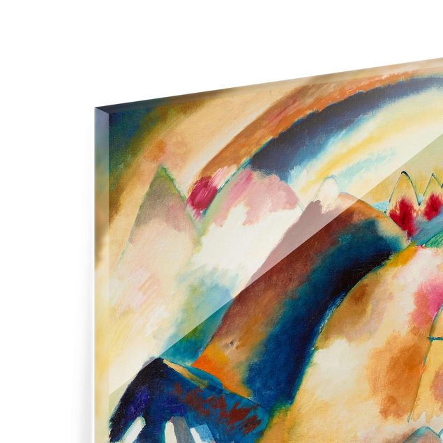 Schöne Wandbilder Wassily Kandinsky - Landschaft mit Kirche