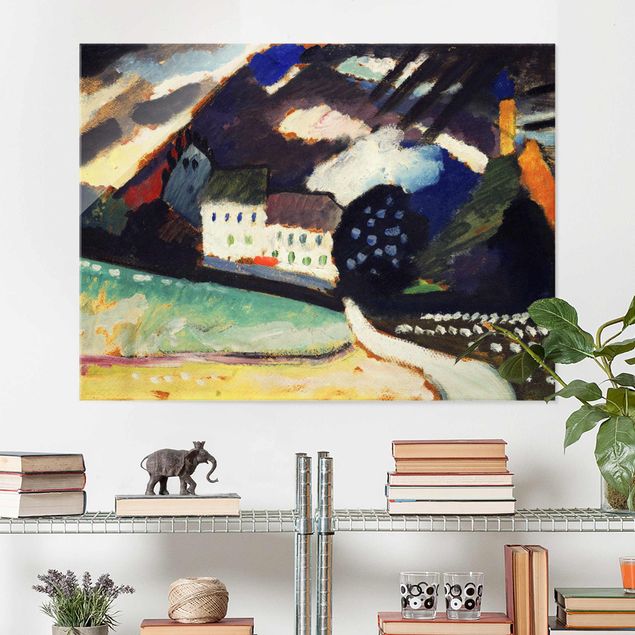 Abstrakte Kunst Bilder Wassily Kandinsky - Schloss und Kirche
