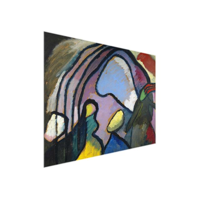 XXL Glasbilder Wassily Kandinsky - Improvisation