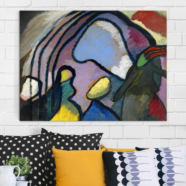 Abstrakte Kunst Wassily Kandinsky - Improvisation