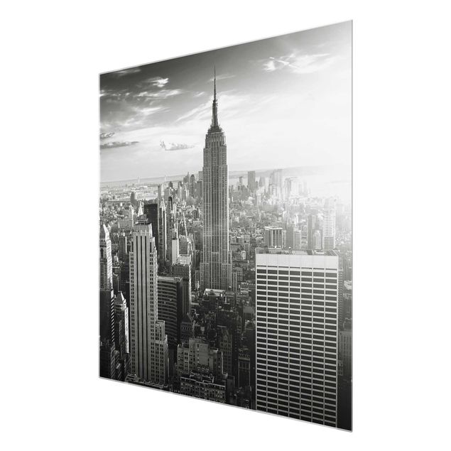 Bilder auf Glas Manhattan Skyline