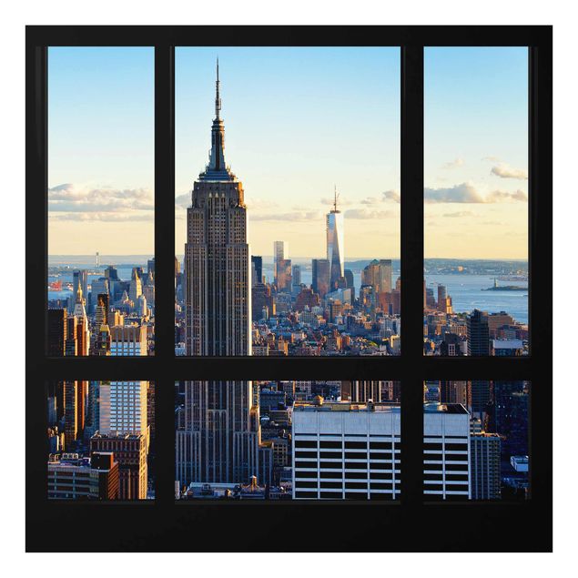 Philippe Hugonnard Bilder New York Fensterblick auf Empire State Building