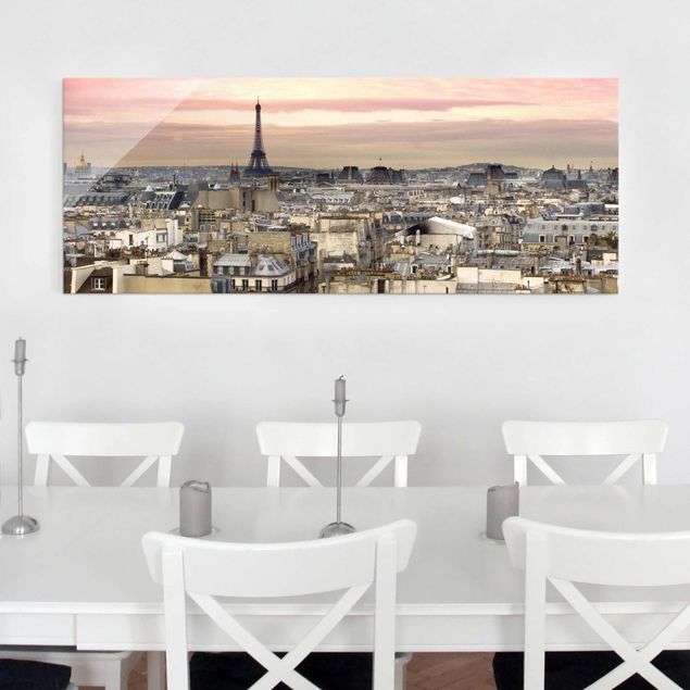Glasbild Paris Paris hautnah