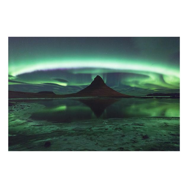 Bilder für die Wand Polarlicht in Island