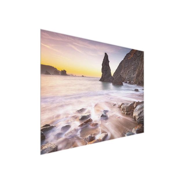 Bilder für die Wand Spanischer Strand bei Sonnenaufgang