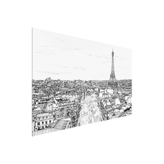 Bilder für die Wand Stadtstudie - Paris